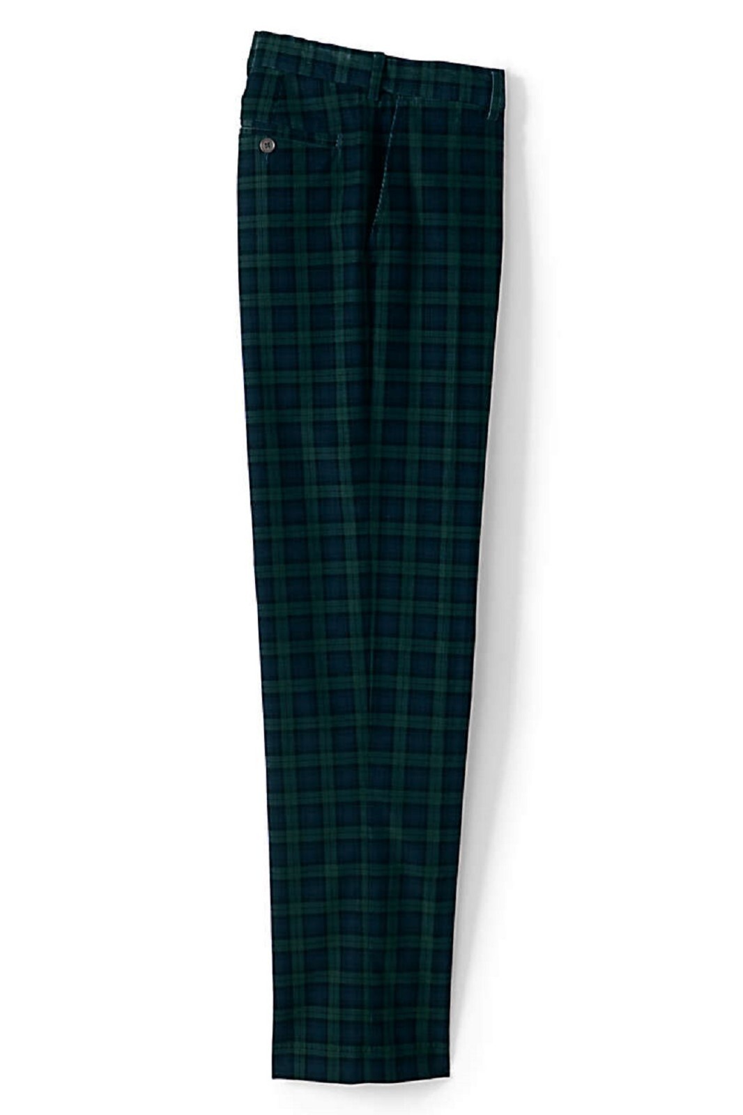 Lands' End Men's Traditional Fit, Fine Wale Pleated Front Corduroy