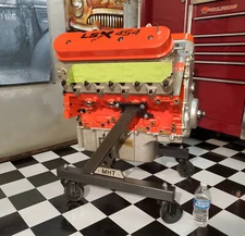 NEW Engine Cart Stand Cradle, FITS the LS & Gen 5 LT W/ trans, 4" casters 