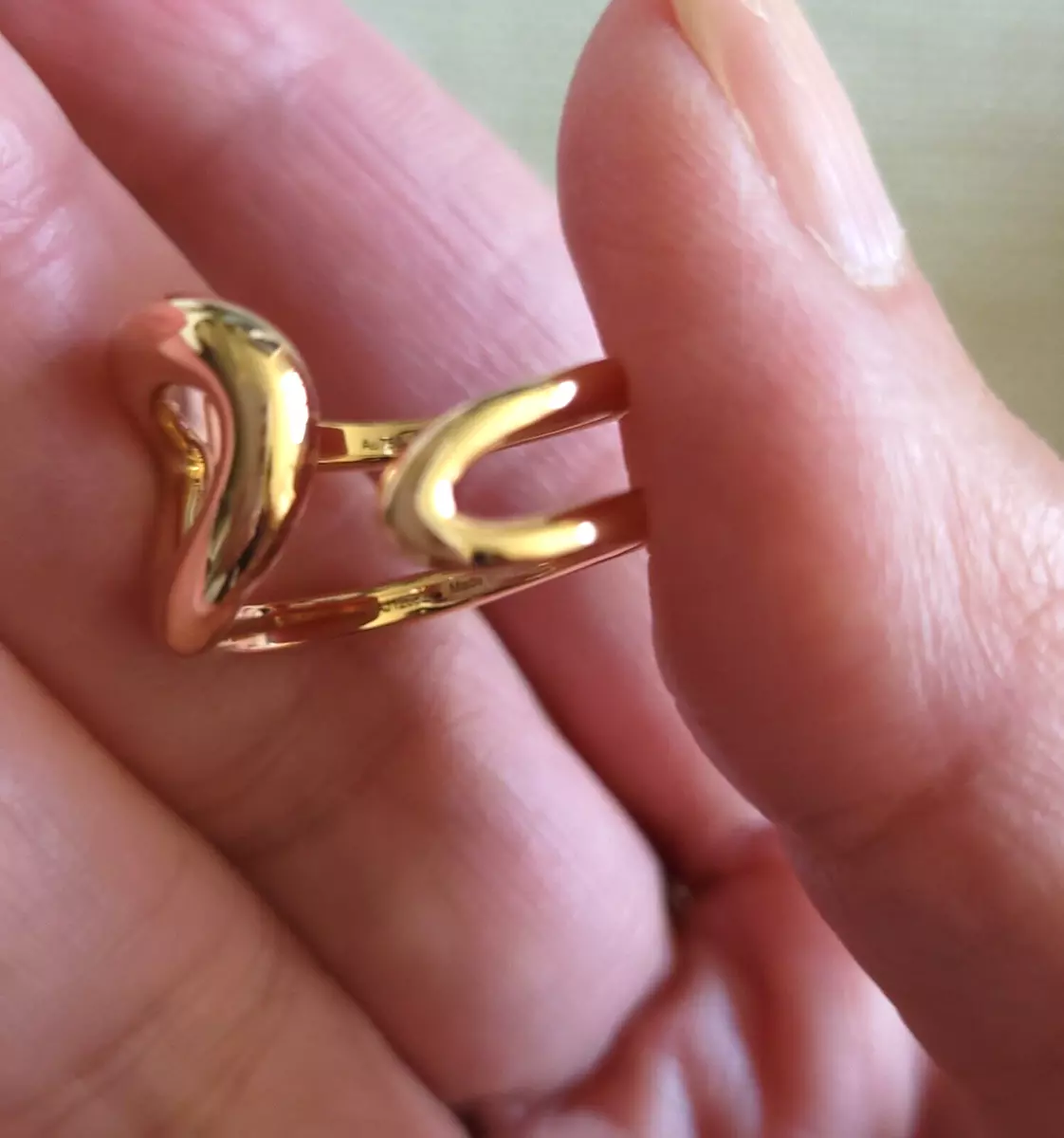 Hermes rose gold ring outlet