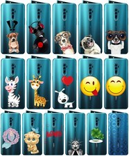 CUSTODIA COVER MORBIDA TRASPARENTE TPU PER OPPO RENO 10X ZOOM FANTASIA U10