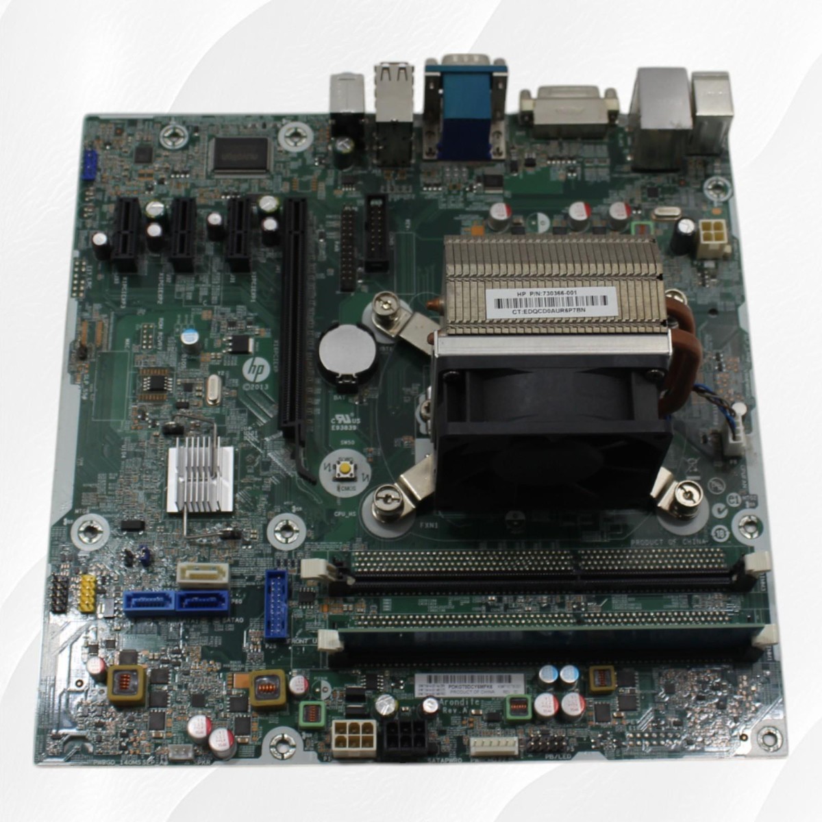 HP ProDesk 400 G1 Motherboard 718778-001 W/Heatsink & I3-4130
