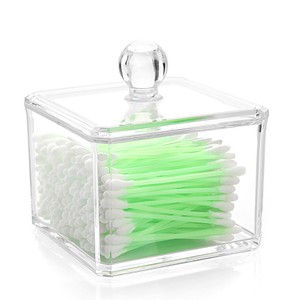 FA-KE-Clear-Acrylic-Cotton-Swab-Q-tip-Storage-Bud-Holder-Box-Cosmetic-Makeup-C