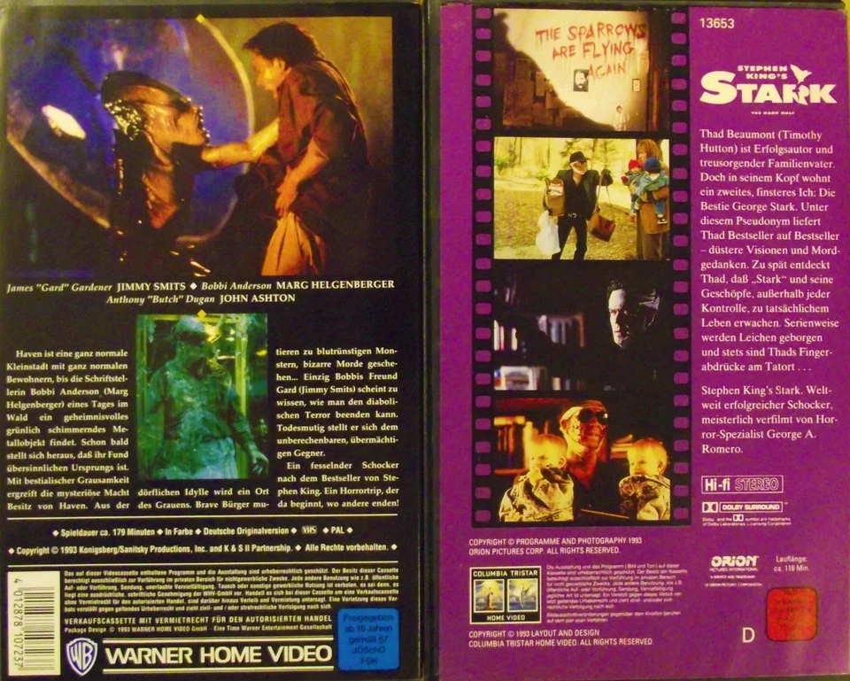 Das Monstrum Tommyknockers & STARK (beide: STEPHEN KING) KULT - FSK: 16 & 18 - Bild 2 von 4