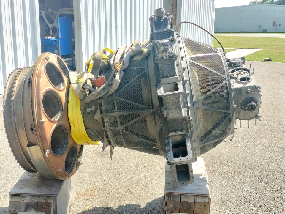 MIG 17 Airplane Turbine Fighter Jet Engine - Klimov VK1F - Image 4 of 4