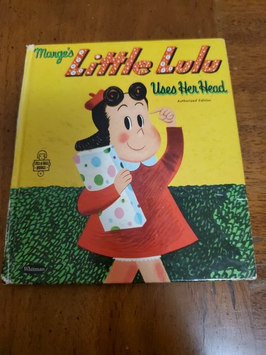 Marge's Little Lulu Uses Her Head Vintage 1955 Whitman Tell-a-Tales Book