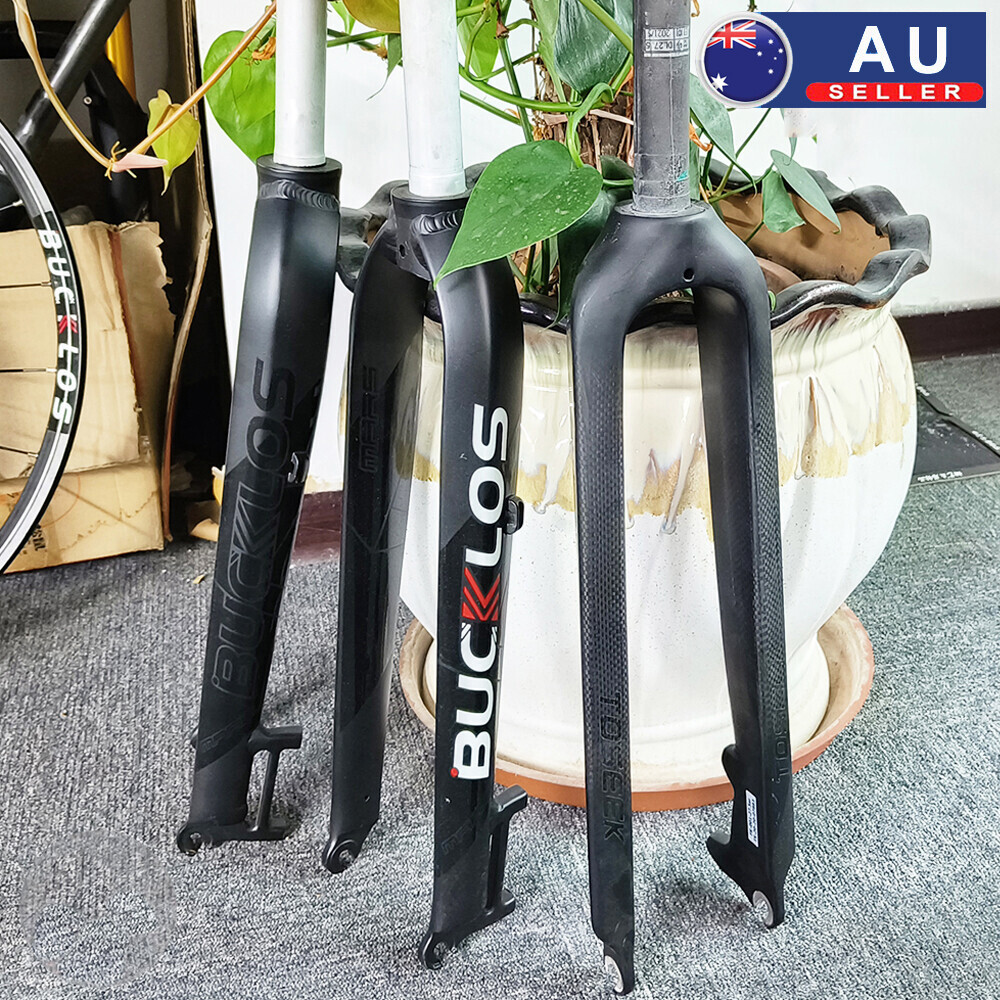 Mountain Bike Rigid Fork Aluminum/Carbon 1-1/8