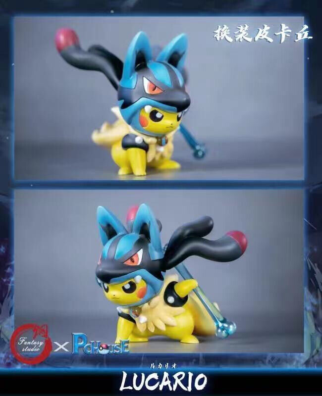 Mega Lucario Statue from PcHouse x and Fantasy Studios : r/animeGK