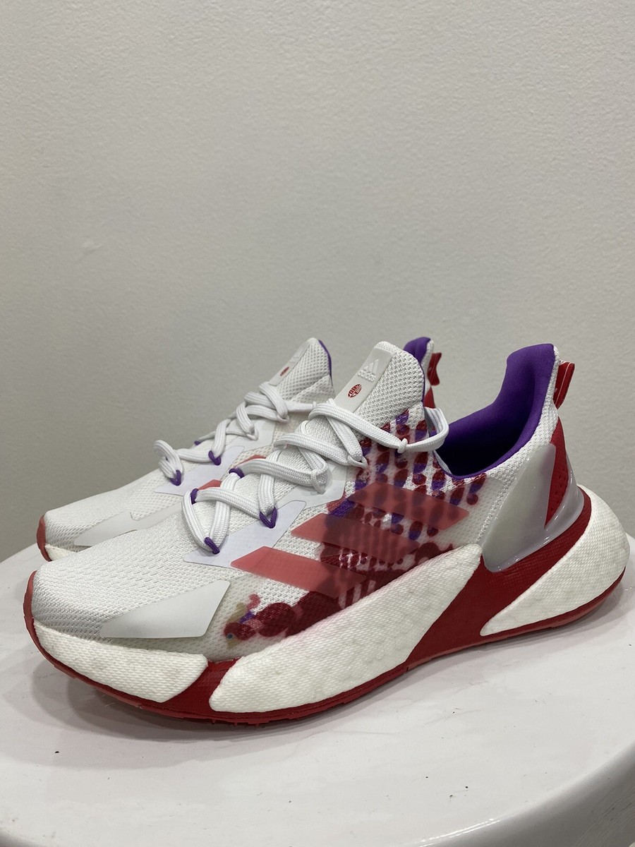 S。 Adidas Dame Adidas Purple And Yellow Shoes Adidas Dame Lillard