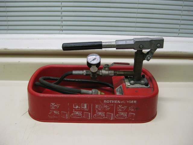 Rothenberger RP 30 RP30 6.1130 61130 0-30 Bar 440PSI Pressure Test ...