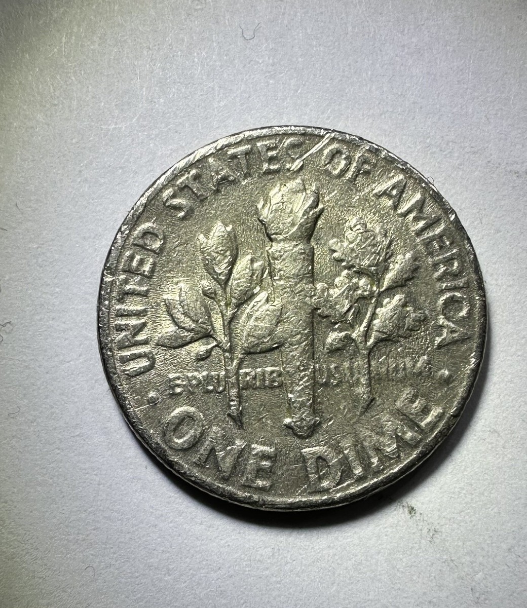 1967 No Mint Mark Dime, DD, Filled In 'JS' | eBay