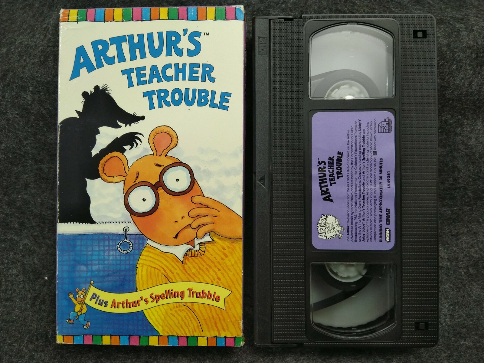 VHS Arthur Arthurs Teacher Trouble (VHS, 1997) 74644935134 eBay