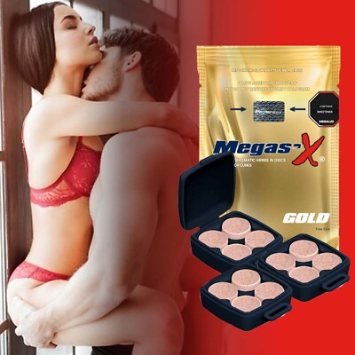 MegasX Gold -  Extra Sex Powers Booster Supplement Bed Power For Men