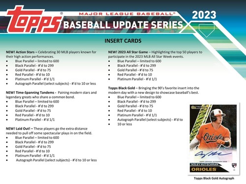 2023 Topps Update Series Baseball Retail 20-Pack - Bild 4 von 14