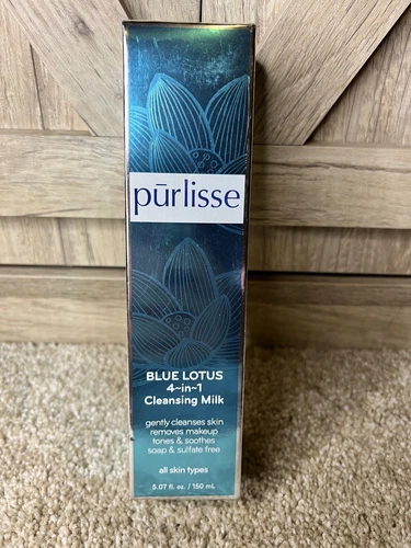 PURLISSE Blue Lotus 4-in-1 Cleansing Milk Face Cleanser 5.07 oz