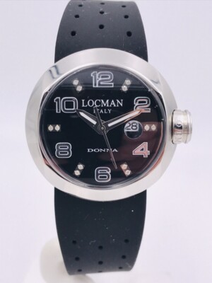 Locman Change 421KDG/660 36mm 12 Diamonds Ct 0.10 Watch Hot Sale New
