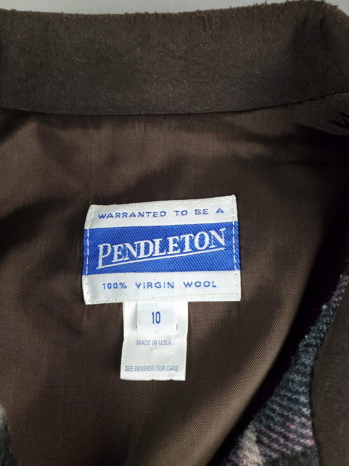 Vintage Pendleton Wool Shacket Jacket Womens 10 P… - image 7