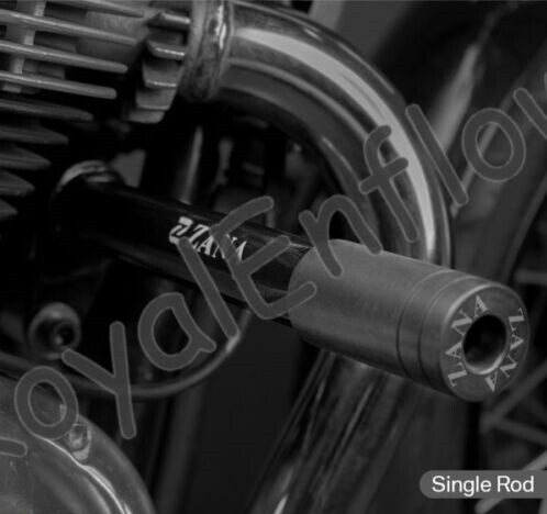 Royal Enfield SINGLE ROD CRASH BAR for INTERCEPTOR 650 & CONTINENTAL GT 650 - Picture 3 of 5
