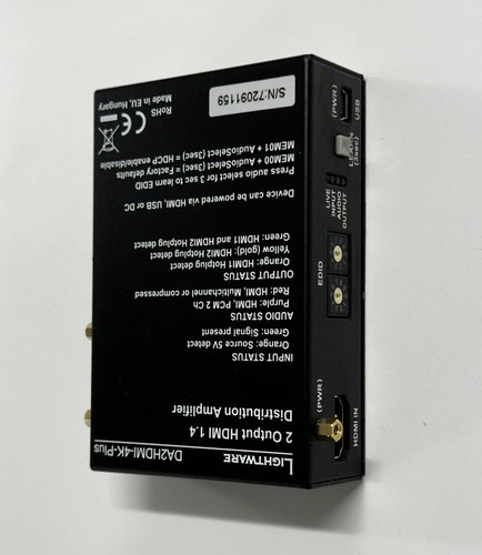 Lightware DA2HDMI-4K-Plus - Picture 4 of 4