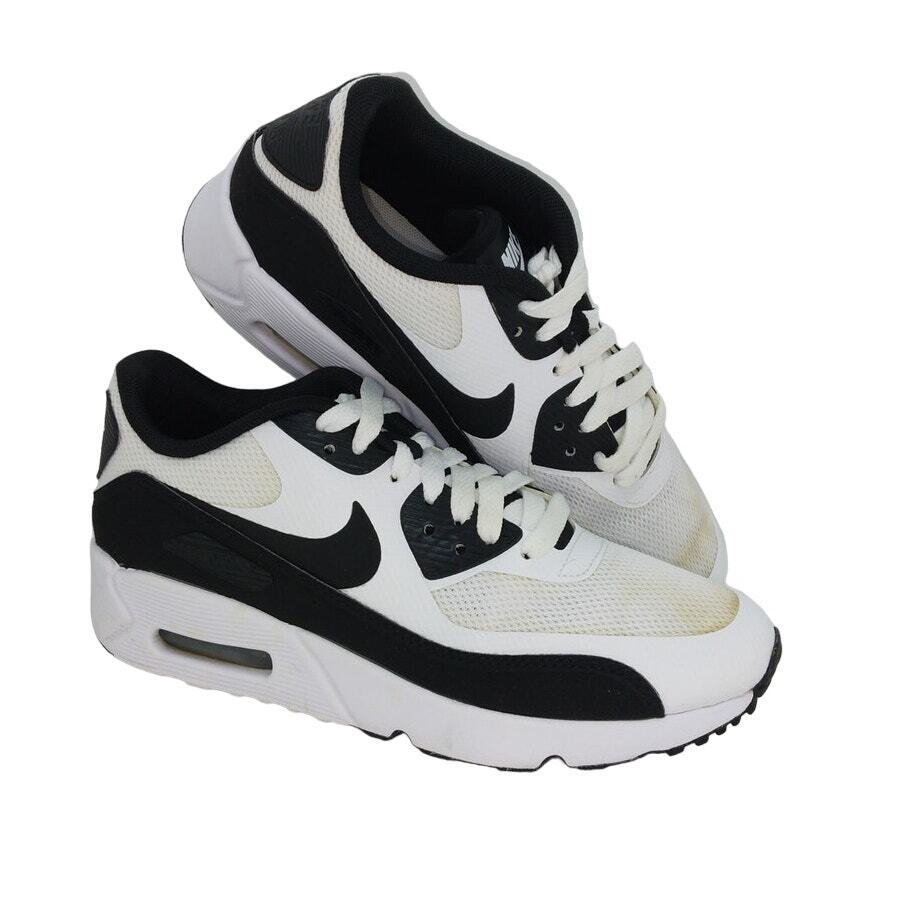 Nike Air Max 90 Ultra Boys Pre-owned Black White Sneakers