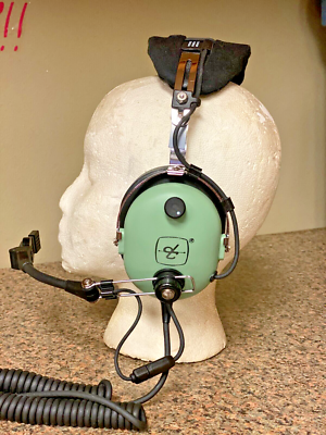 David Clark Aviation Headset, Model H10-76XP NSN # 5965-01-520