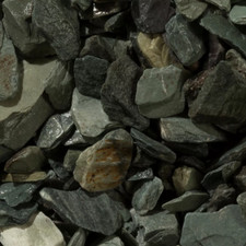 Green Slate Decorative Chippings 40mm Garden Stone Path Landscaping 20kg