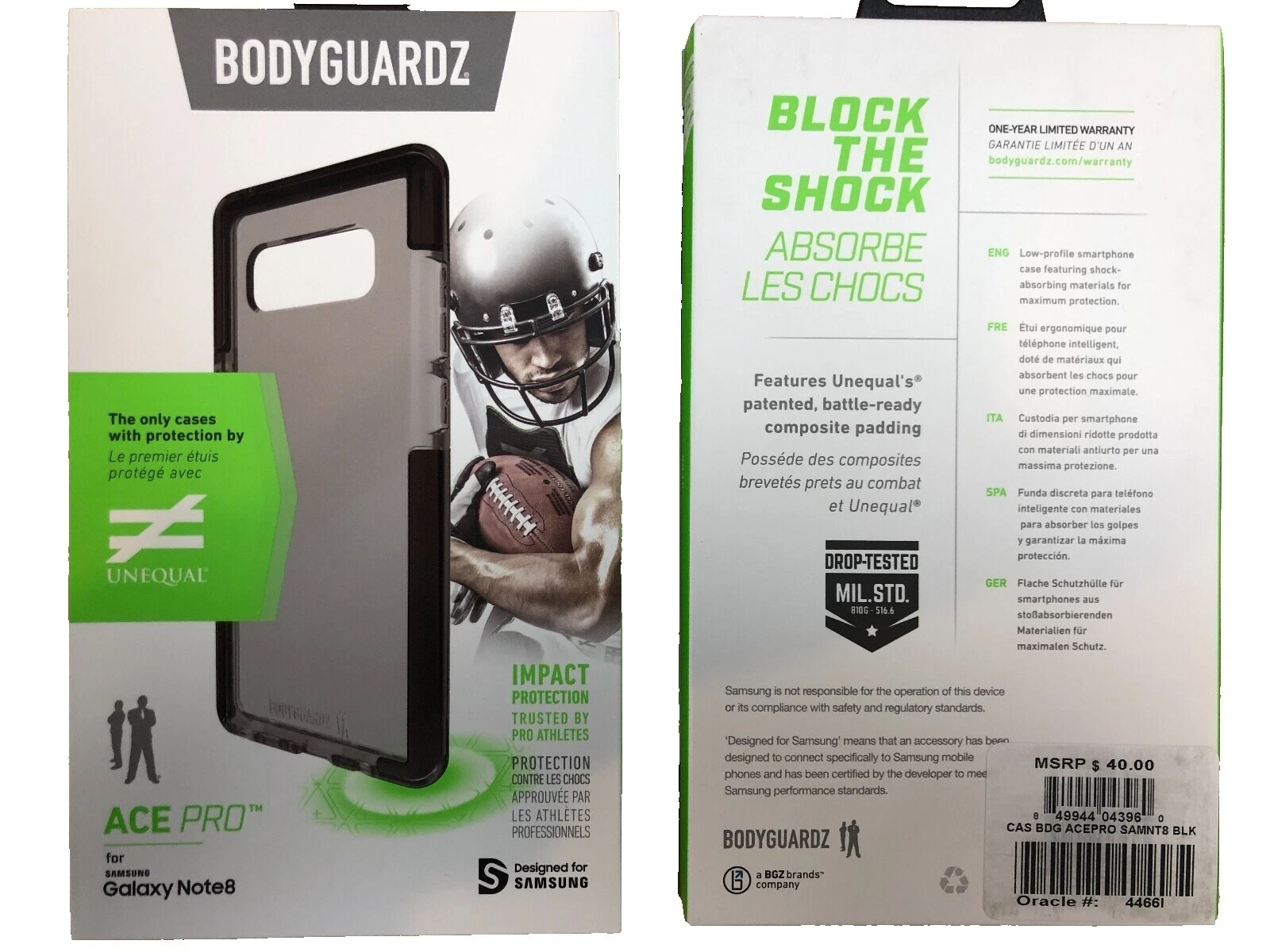 Celular BodyGuardz Estojos, capas e Skins para Samsung Galaxy S8