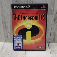 The Incredibles PS2 (Sony PlayStation 2, 2004) Complete W/ Manual