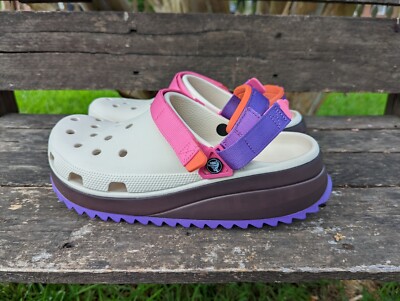 Crocs Hiker Clog Stucco Purple Pink Orange Mens size 13. Crocs Hiker Clog Size 11 Stucco Purple Pink Orange | eBay main image 3