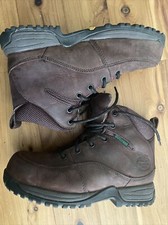 Georgia 5  Brown Leather Steel Toe Waterproof Work Boots GBOT022 Womens 7