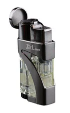 JetLine Phantom Dual Twin Jet Torch Cigar Lighter - Gunmetal - New
