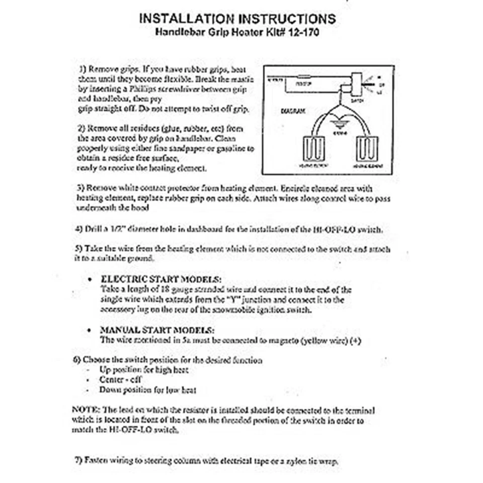 Calentadores de manos con inserciones de agarre térmico para moto de nieve - se adapta a cualquier agarre 12-170 / 40-4140 Foto 2 de 4