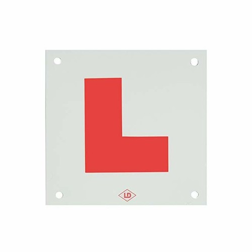 L plates motorcycle pack of 20 x rigid plates LD brand made in UK - Picture 2 of 2