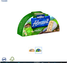 Bergader Almzeit Miękki ser z białą pleśnią + pieprzem.r 72% tłuszczu i. tr. - 175 g