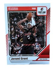 Panini Donruss Autographed Jerami Grant Card Portland Trail Blazers 2024-25 #189