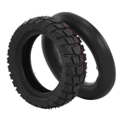 10x3''/255x80 Off-Road Outer Tyre+innerTube For KUGOO M4 Zero etc 80/65-6