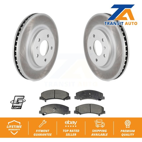 Front Coat Brake Rotors Ceramic Pad Kit For Chevrolet Impala Buick Lucerne Monte - Picture 1 of 11