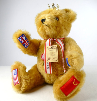 TEDDY HERMANN 4 Sektoren- Bär Berlin 1945-1994 Ltd-Edition 134/500  He-116