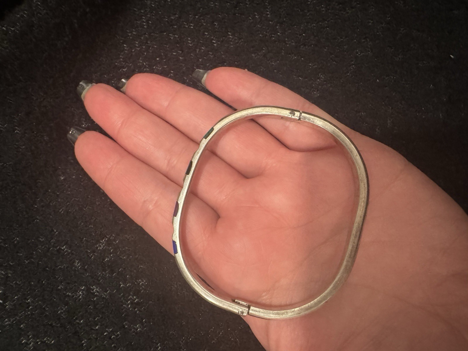 HEAVY SOLID .925 STERLING SILVER MEXICO ESTATE JE… - image 9