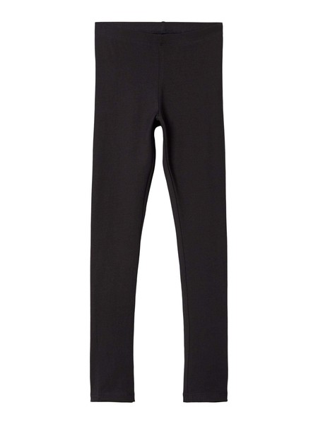 Leggings MäDchen GrößE 158 Bio-Baumwolle Schwarz Name It Basic-image