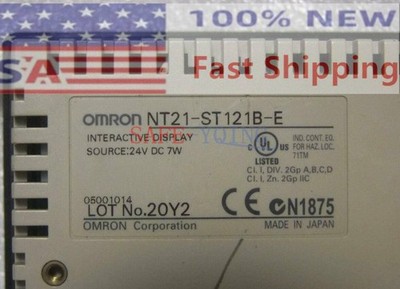 One Omron NT21-ST121B-E NT21ST121BE Touch Screen Tested Used