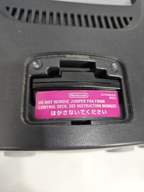 Nintendo 64 N64 System Console Only NUS-001(USA) Tested Working w/ Jumper Pak!
