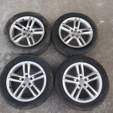 SET 4 RUOTE CERCHI IN LEGA AUDI Q3 ANNO 2011-2014 DISCO 18" 5 FORI ORIGINALI