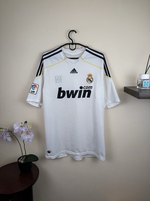 【ガレスベイル】adidas レアルマドリード ユニフォーム 2009-10 Adidas Real Madrid 2009-10 Home Jersey SHIRT SOCCER JERSEY Adidas
