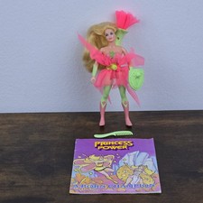 Vintage She-Ra 1985 Mattel Princess of Power PERFUMA Figure Booklet Comb Shield