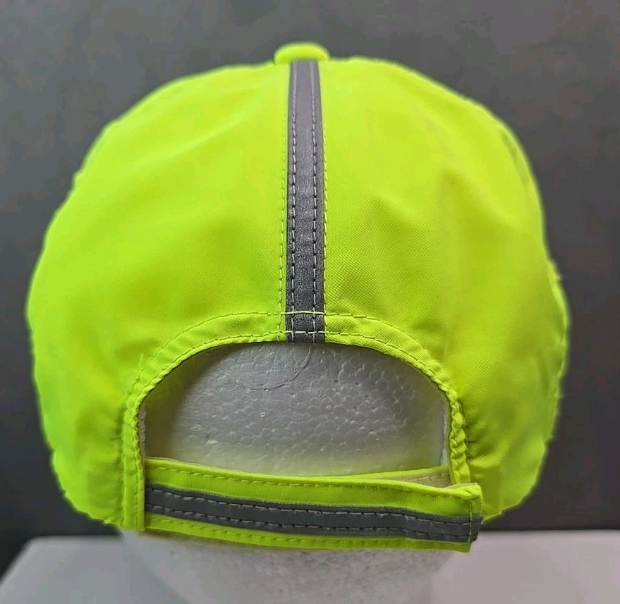 Traffic Control hat Perfection script yellow refl… - image 4