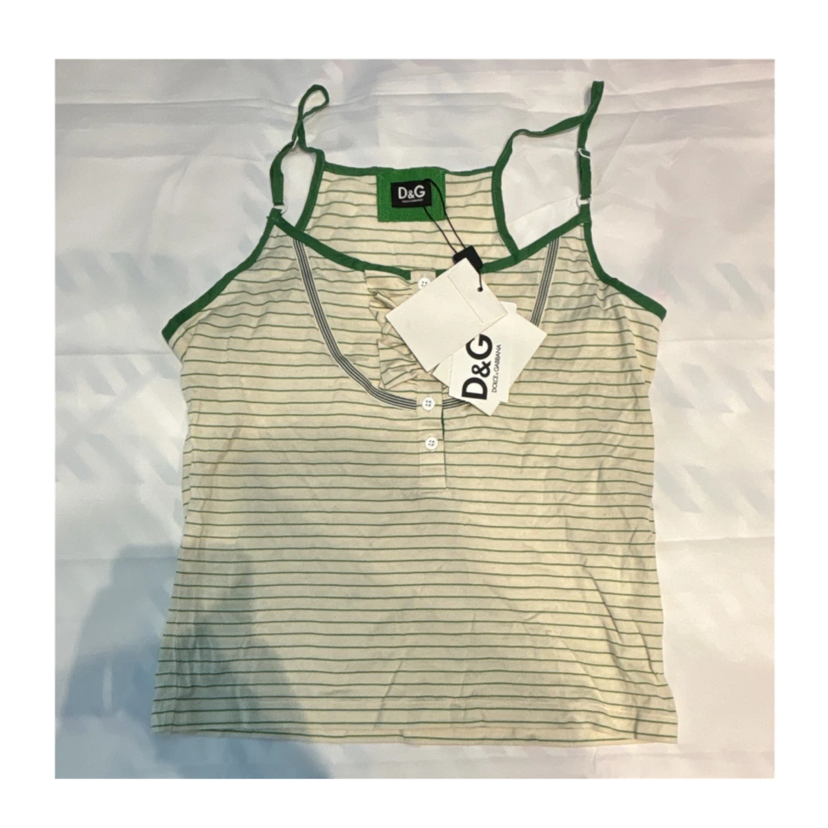 Dolce&Gabbana Cotton Tank Tops for Women for sale - eBay