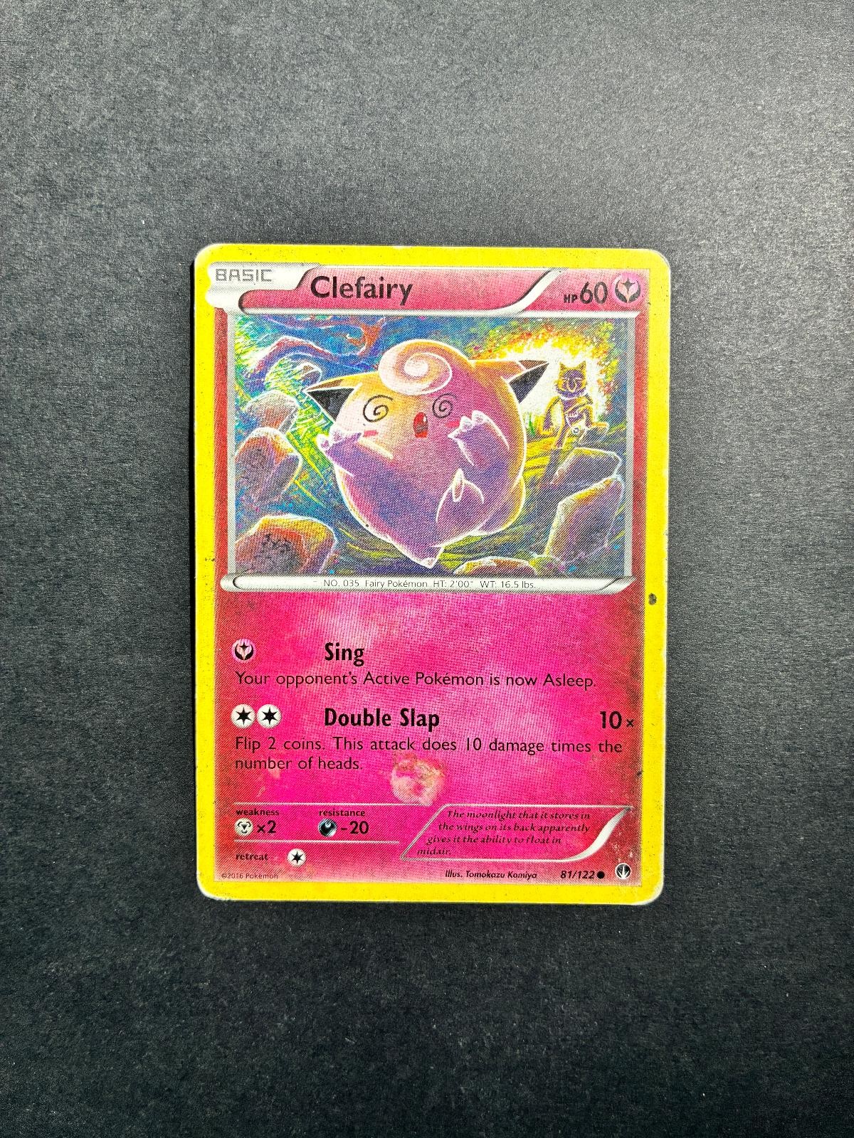 Clefairy 81/122 Common BREAKpoint Pokemon DMG