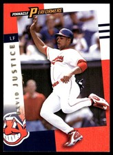 David Justice 1998 Pinnacle Performers #67 Indians MLB READ FREE SHIPPING