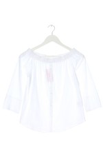 JS MILLENIUM Blouse Carmen Dames Blouse T EU 36 blanc style décontracté