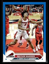 Bryson Warren - 2023-24 Topps G-League League - Blue #82